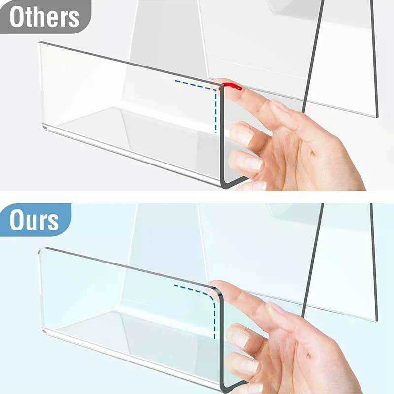 Clear Acrylic Book Stand Holder - 1 stuks Comic Book Display Acryl