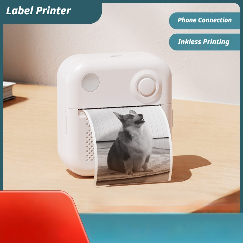 Mini Pocket Thermal Printer Paper Roll - Mini Pocket Bluetooth thermische printer voor