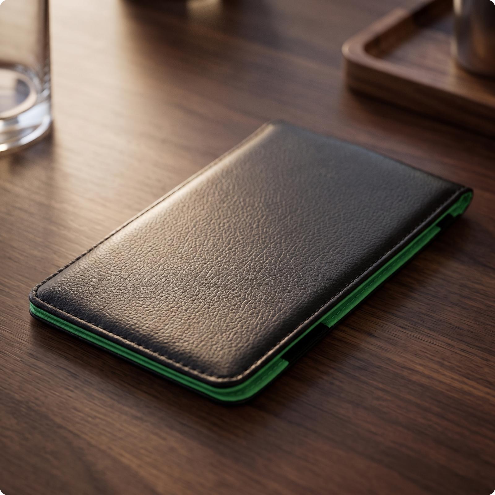 Books - Golfscorecardhouder voor golfers, PU lederen hoes