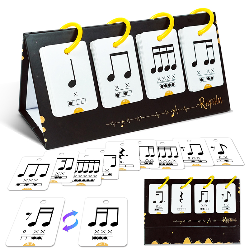 Blank Sheet Music Notebook - 【Y】72 stuks Muziekonderwijskaarten Noten Instrument Ritme