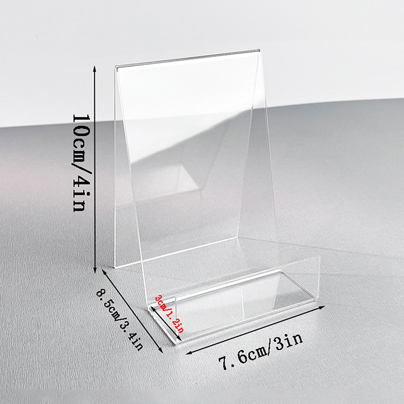 Clear Acrylic Book Stand Holder - Boekendisplay Acryl boekendisplayhouder Comic Book Frame