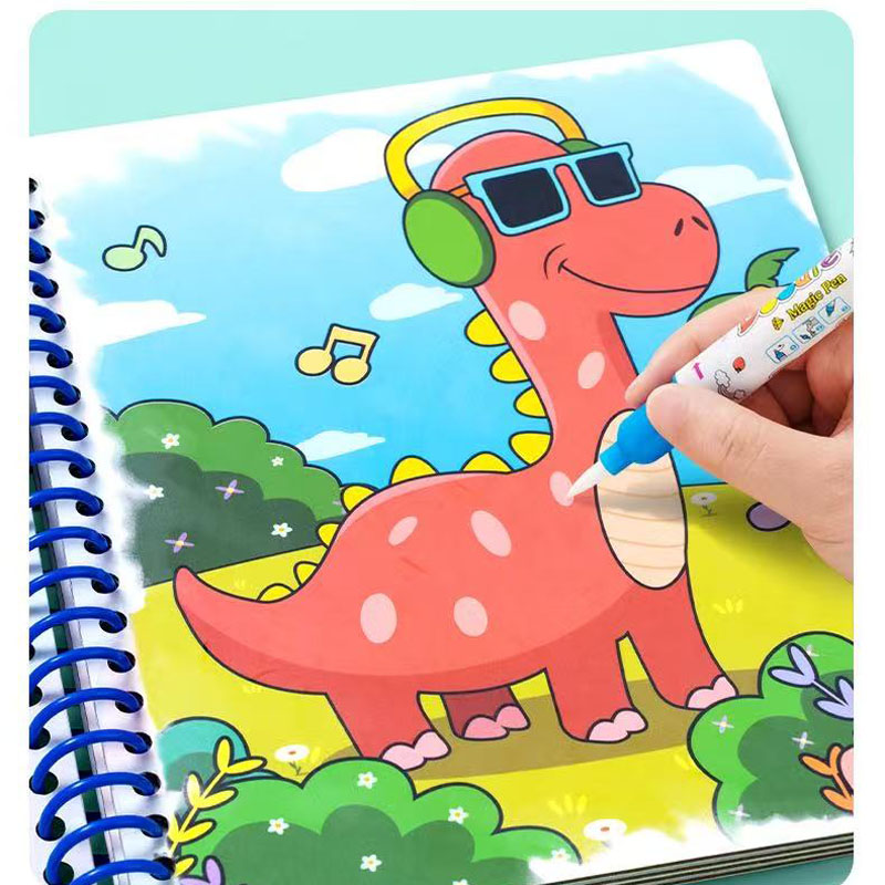 Magisch watertekenboek Kindere - Reusable Water Magic Coloring Book recensie en prijs