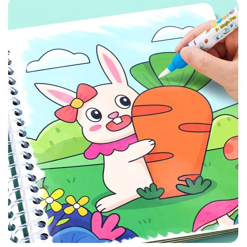 Magisch watertekenboek Kindere - Reusable Water Magic Coloring Book recensie en prijs
