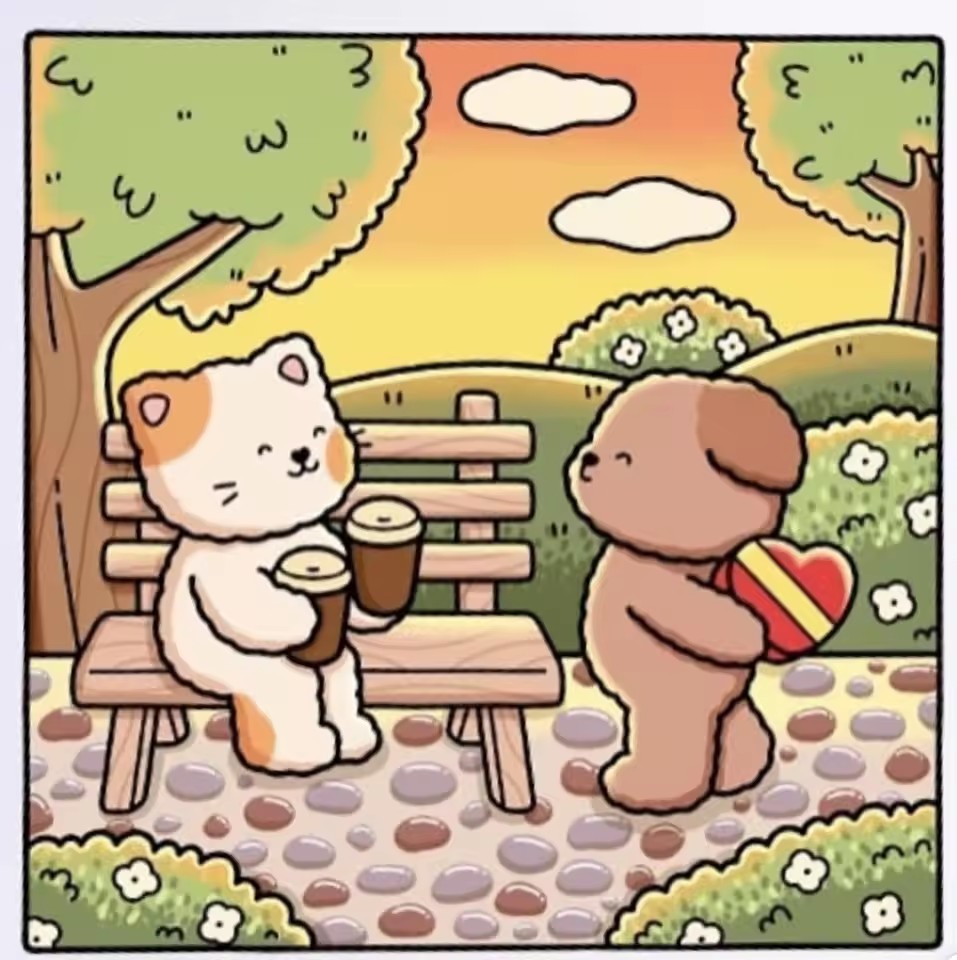 FUZZY IN LOVE Vet-gemakkelijke - Adult Coloring Book Stress Relief recensie en prijs