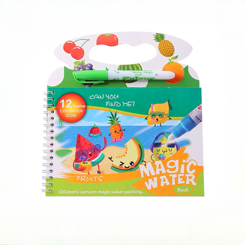 Magisch waterschilderboek voor - Reusable Water Magic Coloring Book recensie en prijs