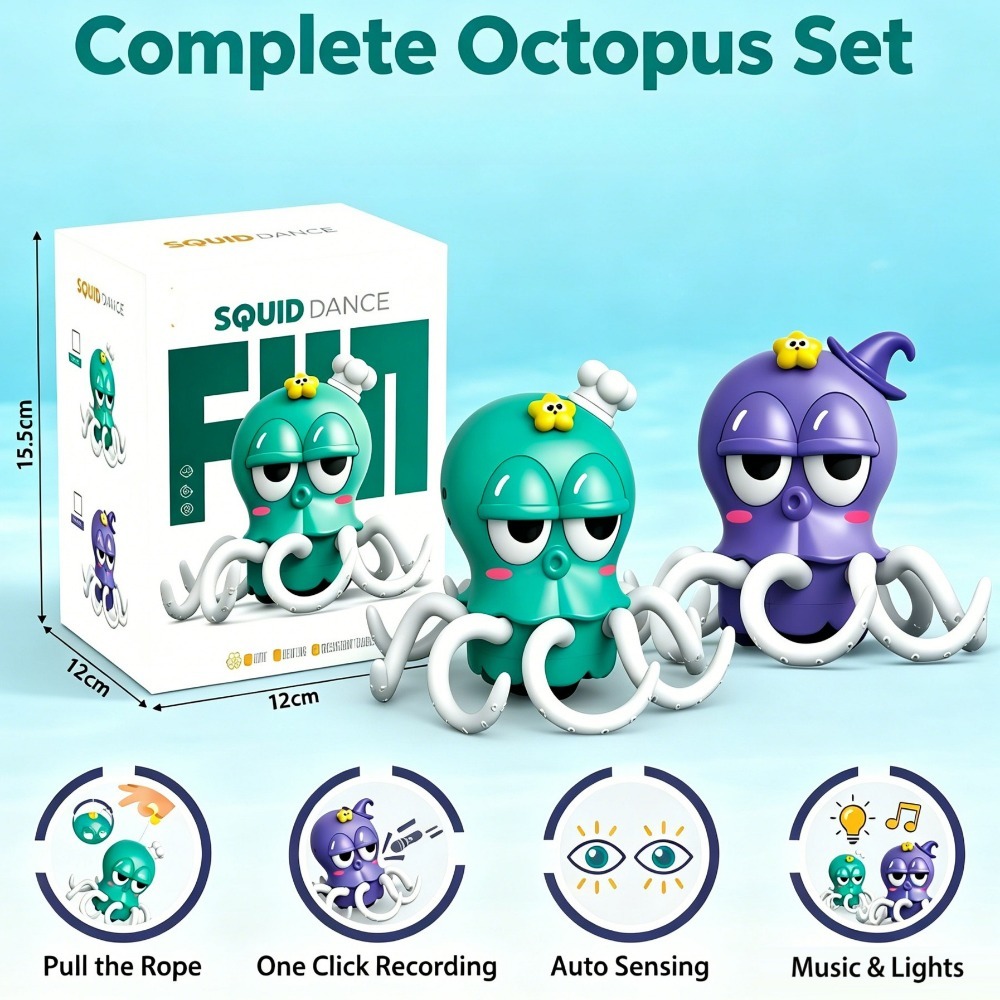 Elektrisch dansend octopus spe - Music recensie en prijs