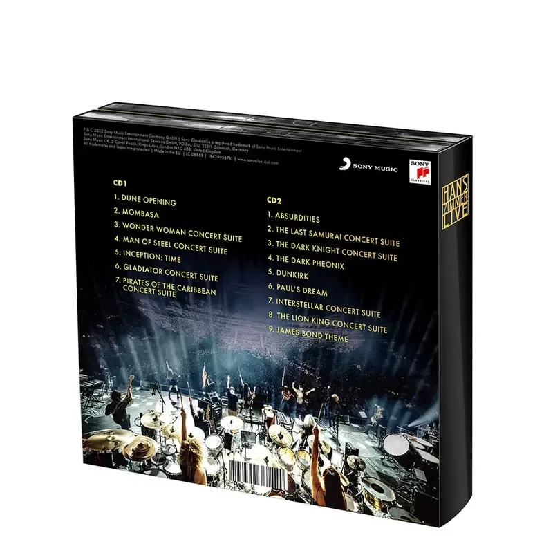 Hans Zimmer LIVE Klassieke Fil - Movies recensie en prijs