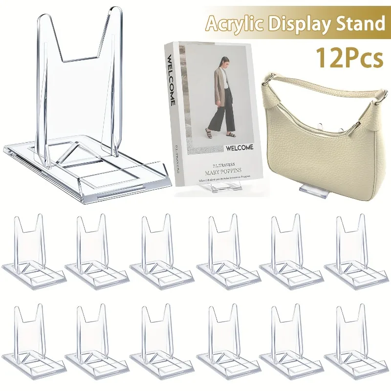 5/12 stuks Transparante Acryl  - Clear Acrylic Book Stand Holder recensie en prijs
