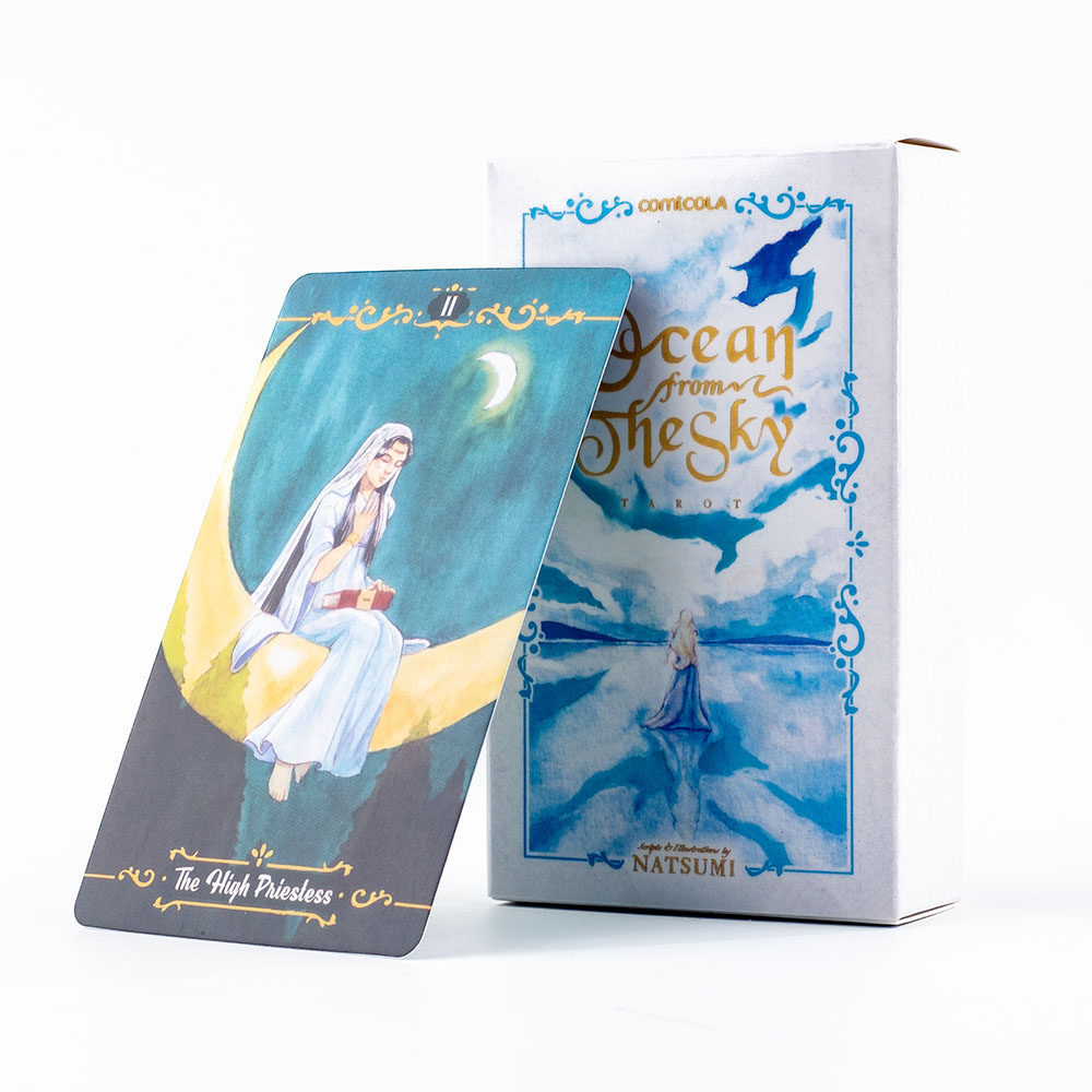 10,3*6cm handgeschilderd aquar - Tarot Deck With Guidebook recensie en prijs