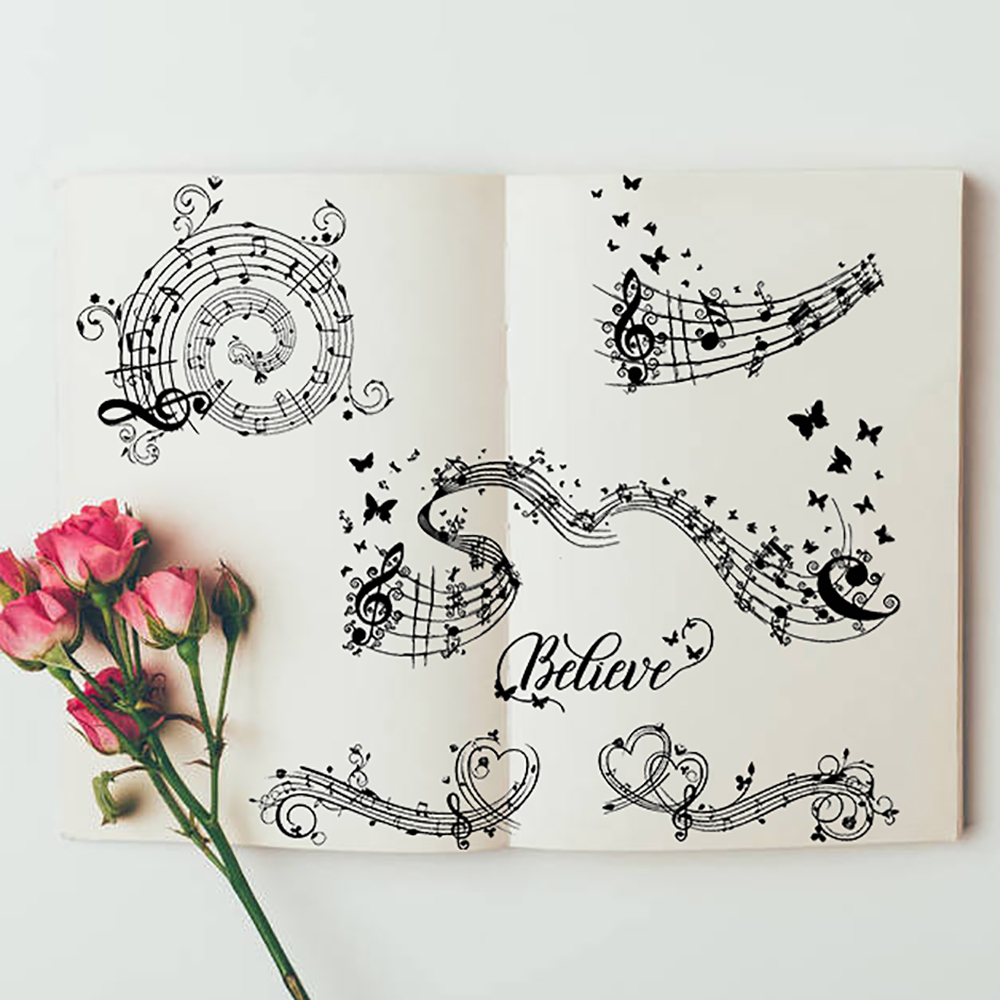 Azsg Muziek Score | Vlinder No - Blank Sheet Music Notebook recensie en prijs