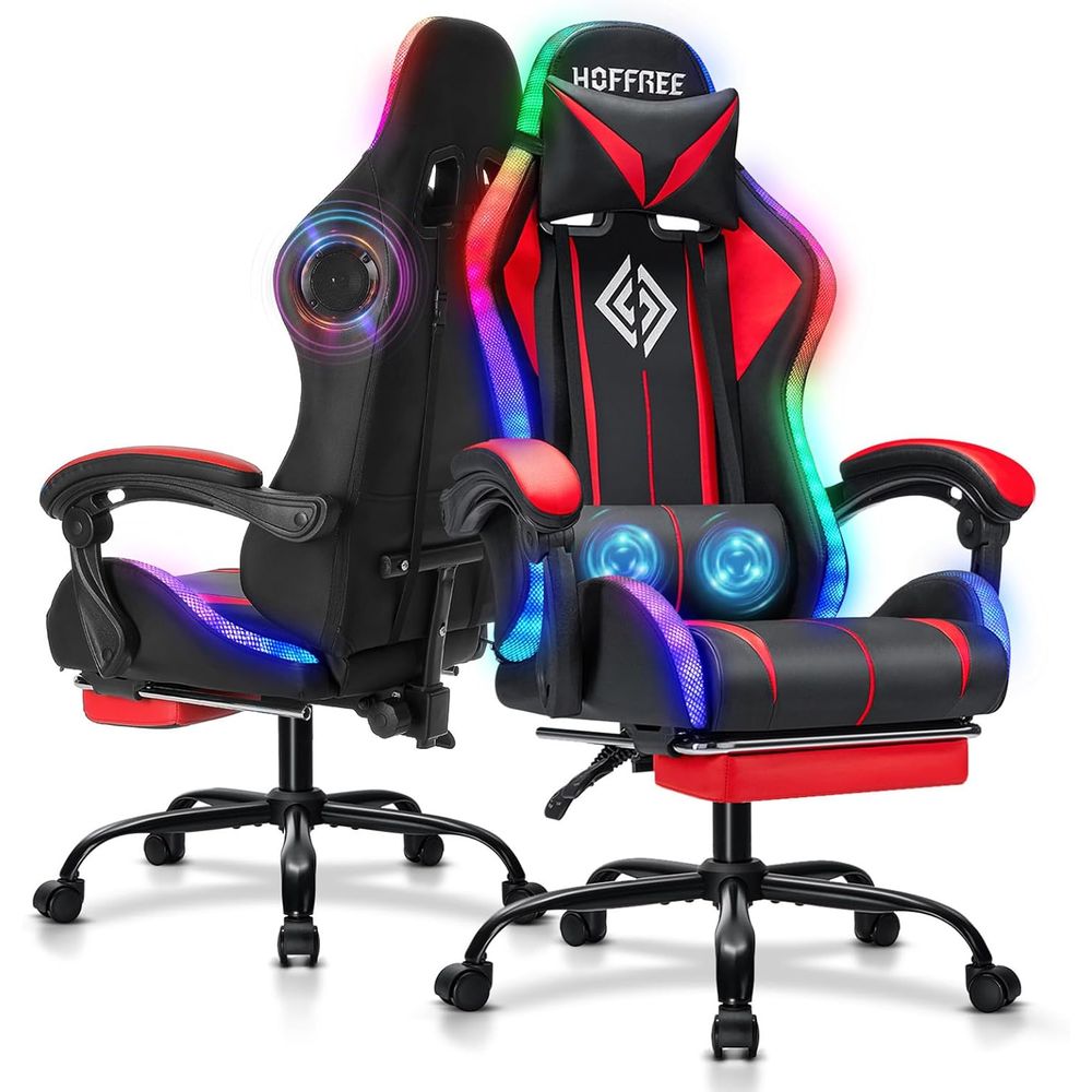 RGB-gamingstoel met Bluetooth- - Music recensie en prijs