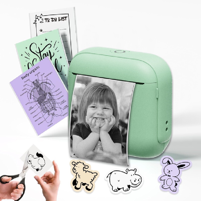 Mini Pocket Bluetooth Inkless  - Mini Pocket Thermal Printer Paper Roll recensie en prijs