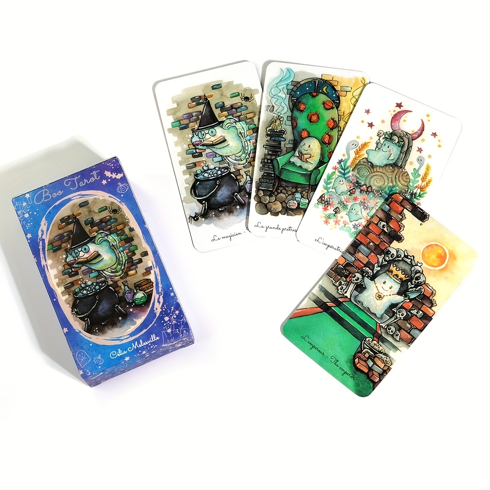 Boo Tarot Deck Ghosts Ghost Le - Tarot Deck With Guidebook recensie en prijs